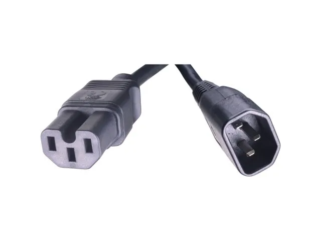 HPE HPE J9943A server power supply IEC 60320 C15 to C14 8.20 ft — product photo