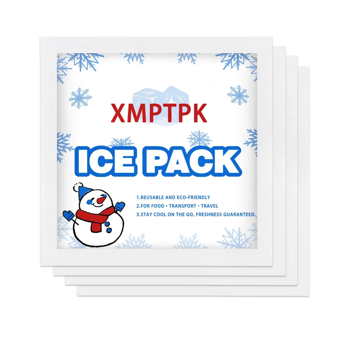  Ice Packs for Cooler Lunch Boxes Shipping Slim Reusable Gel Freezer Packs 25PCS — product photo