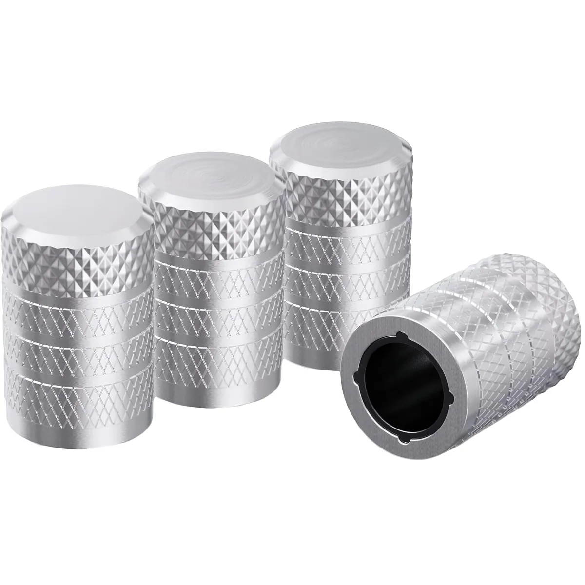 JacobsParts Inc. JacobsParts Inc. VALVECAP-A-SVR Silver 4-pack accessories - wheel — product photo