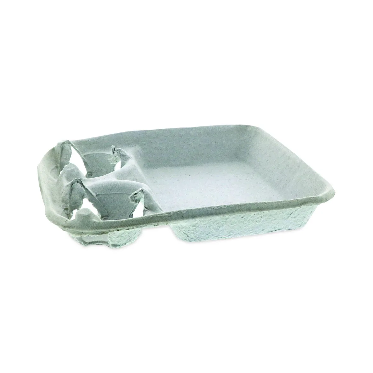 Earthchoice Earthchoice Two-Cup Beverage Carrier with Food Tray Natural 200Ct — product photo