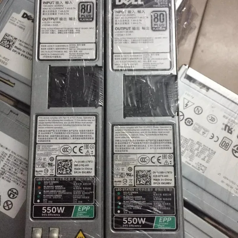 Supersuperuncle Supersuperuncle 550W Server Power Supply D550E-S1 dps-550ab x185v for Dell R430 — product photo