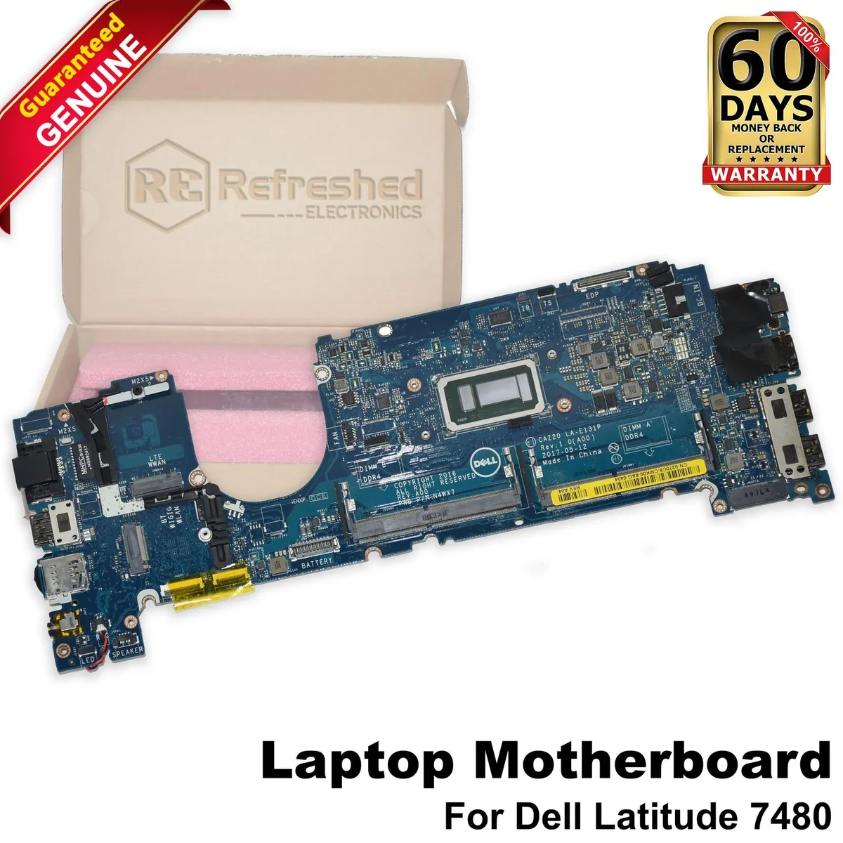 DELL DELL LA-E131P motherboard i7-6650U 2.2GHz DDR4 — product photo