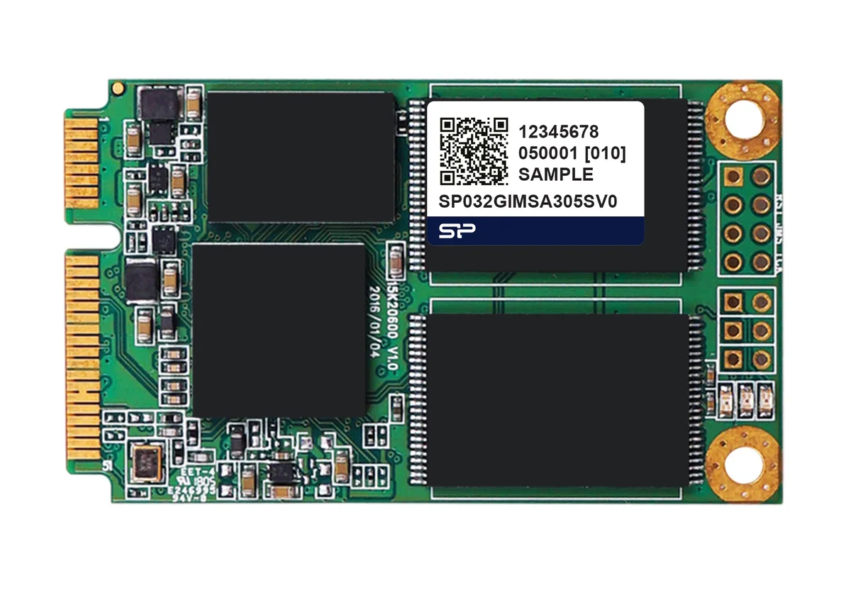 Silicon Power Silicon Power MSA300SV 32GB mSATA SSD — product photo