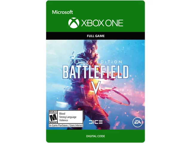 Electronic Arts Electronic Arts Battlefield V Deluxe Edition Xbox One G3Q-00519 downloadable game — product photo