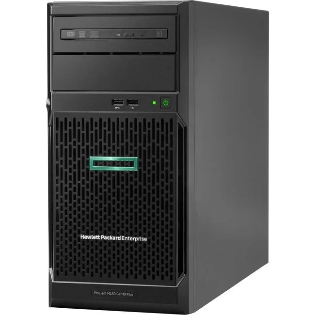 HPE HPE ProLiant ML30 Gen10 Plus Tower Server Xeon E-2314 8GB DDR4 P44722-001 — product photo