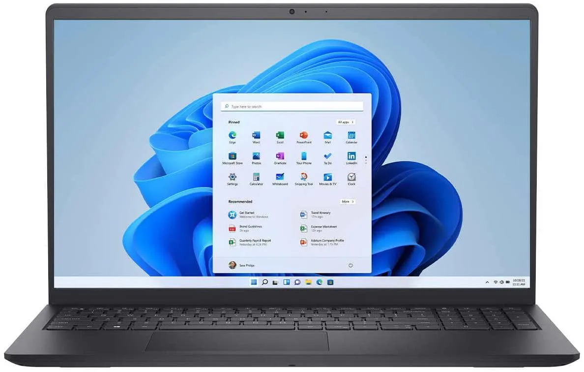 DELL DELL Inspiron 3000 laptop 15.6 touchscreen i5-1135G7 12GB 512GB Windows 11 black — product photo