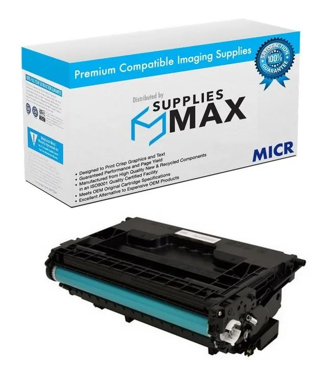 SuppliesMax SuppliesMax CF237X-MICR Black High Yield Toner Cartridge 25000 Pages — product photo