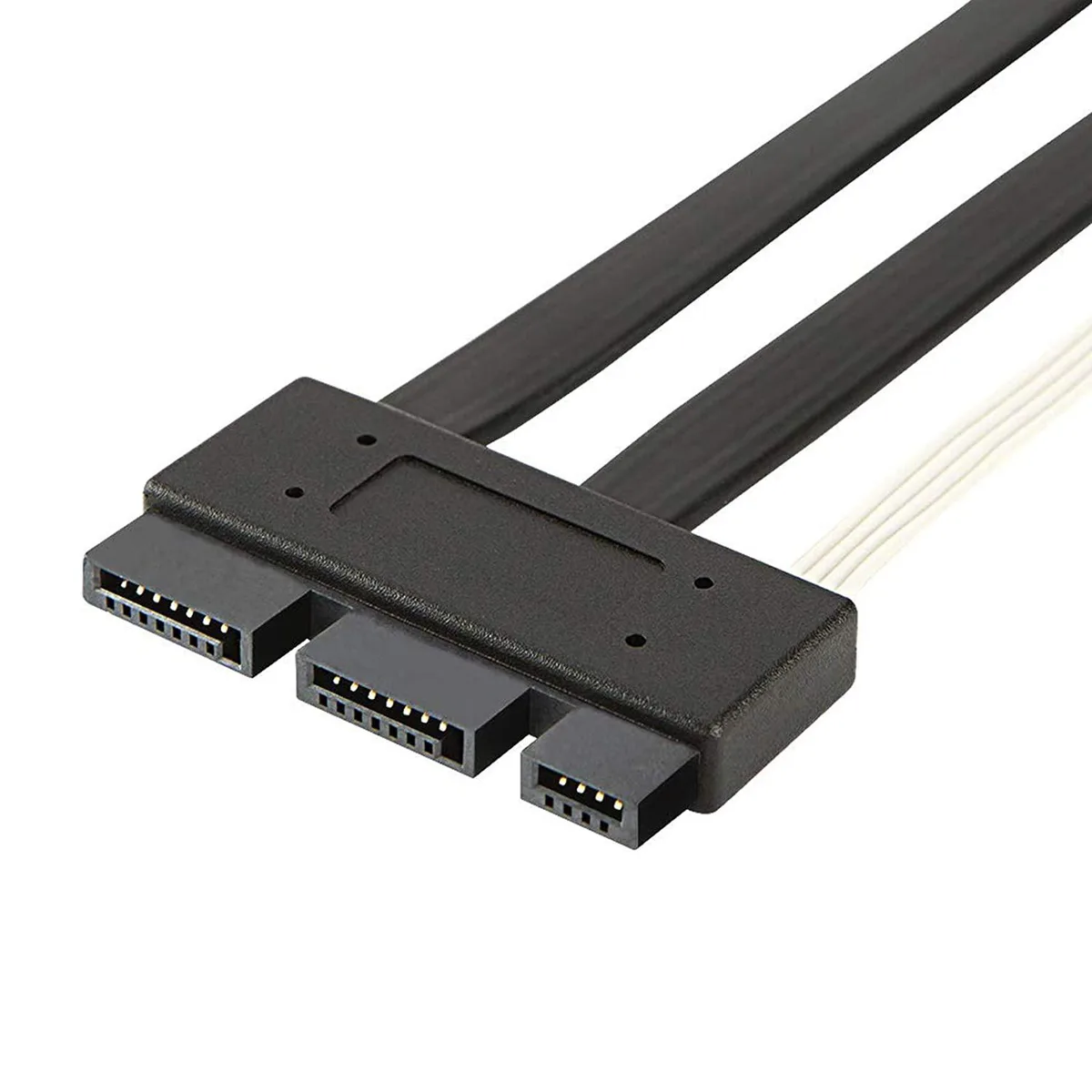 CableCreation CableCreation SFF-8639 PCI-E SATA 3.2 Express 18pin Male to Male Data Raid Cable .5m — product photo