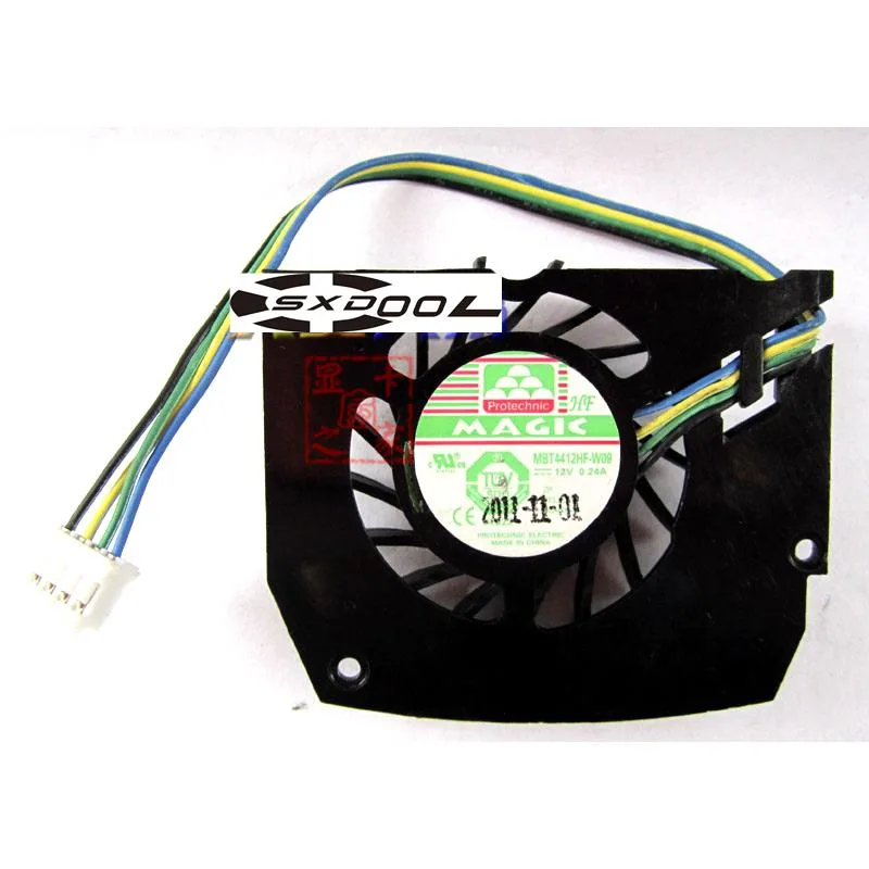 SXDOOL SXDOOL MBT4412HB-W09 VGA Cooling Fan 12V 0.24A 4-pin — product photo