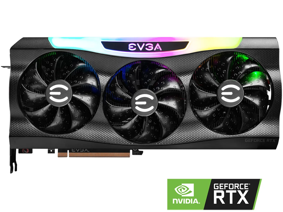 EVGA EVGA GeForce RTX 3070 FTW3 Ultra 08G-P5-3767-KR graphics card — product photo