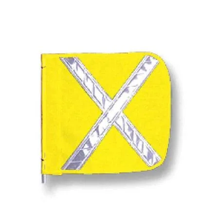 Checkers Industrial Safety Products Checkers Industrial Safety Products FS9025-Y Yellow Solar Flag 11x12 in — product photo