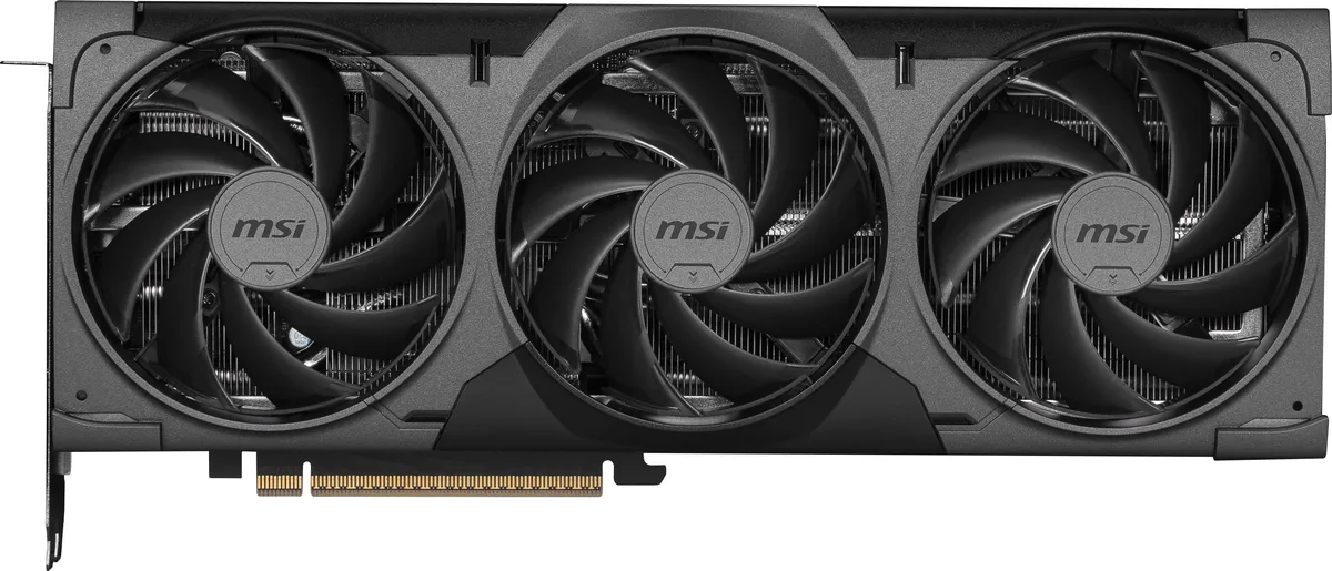 MSI MSI Ventus GeForce RTX 5070 Ti 16G VENTUS 3X OC BLACK graphics card — product photo