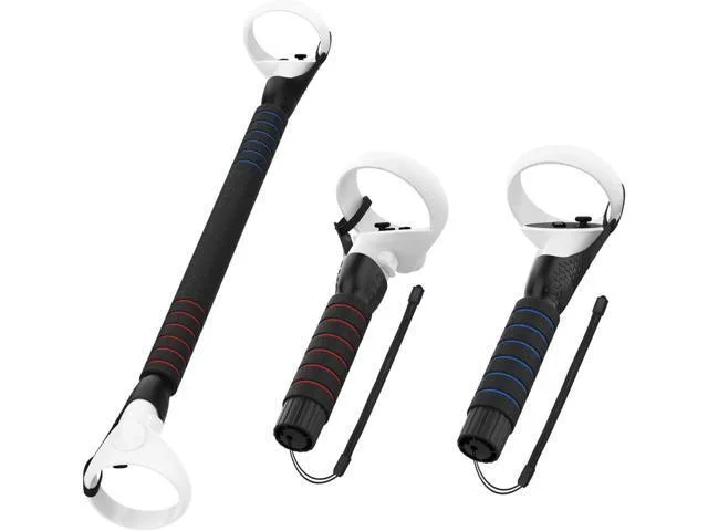 LORDWORLD LORDWORLD VR Controller Extension Grip 2-in-1 for Quest 2/Quest/Rift S — product photo