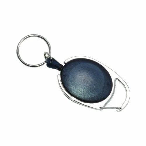 Advantus Advantus 75553 Carabiner Retractable ID Reel 30" Smoke 6 Pack — product photo