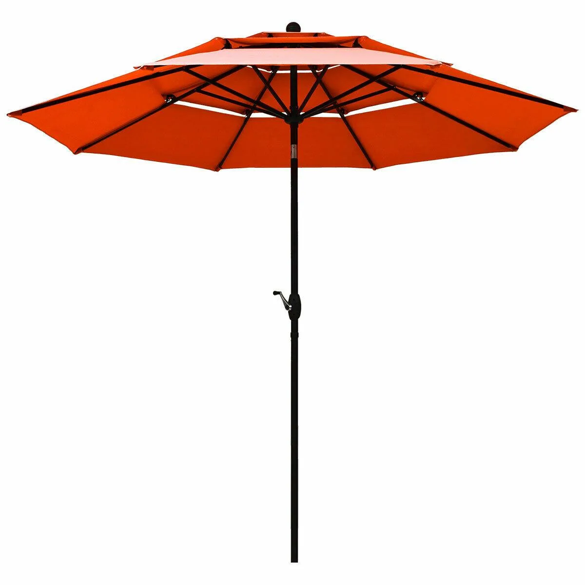 SlickBlue SlickBlue 10ft 3 Tier Patio Umbrella Orange — product photo
