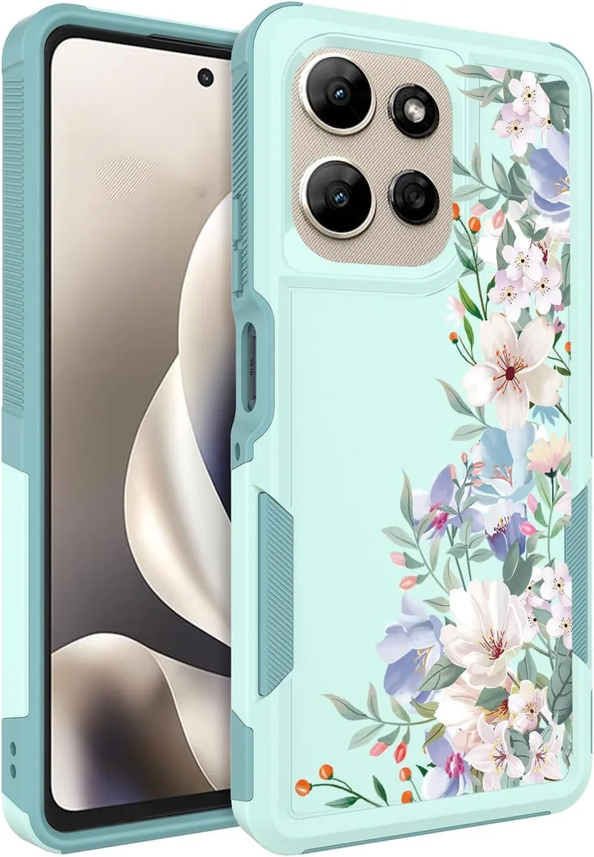 Transcend Transcend Case for Motorola Moto G Power 2026 5G Mint Green Magnolia — product photo