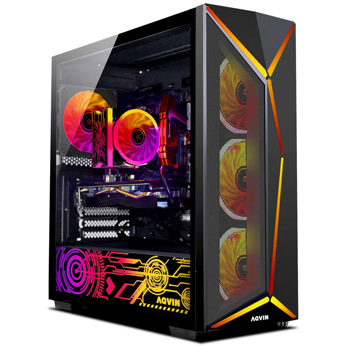 AQVIN AQVIN AQ80 Gaming PC i7-8700 RTX 4060 32GB 2TB — product photo