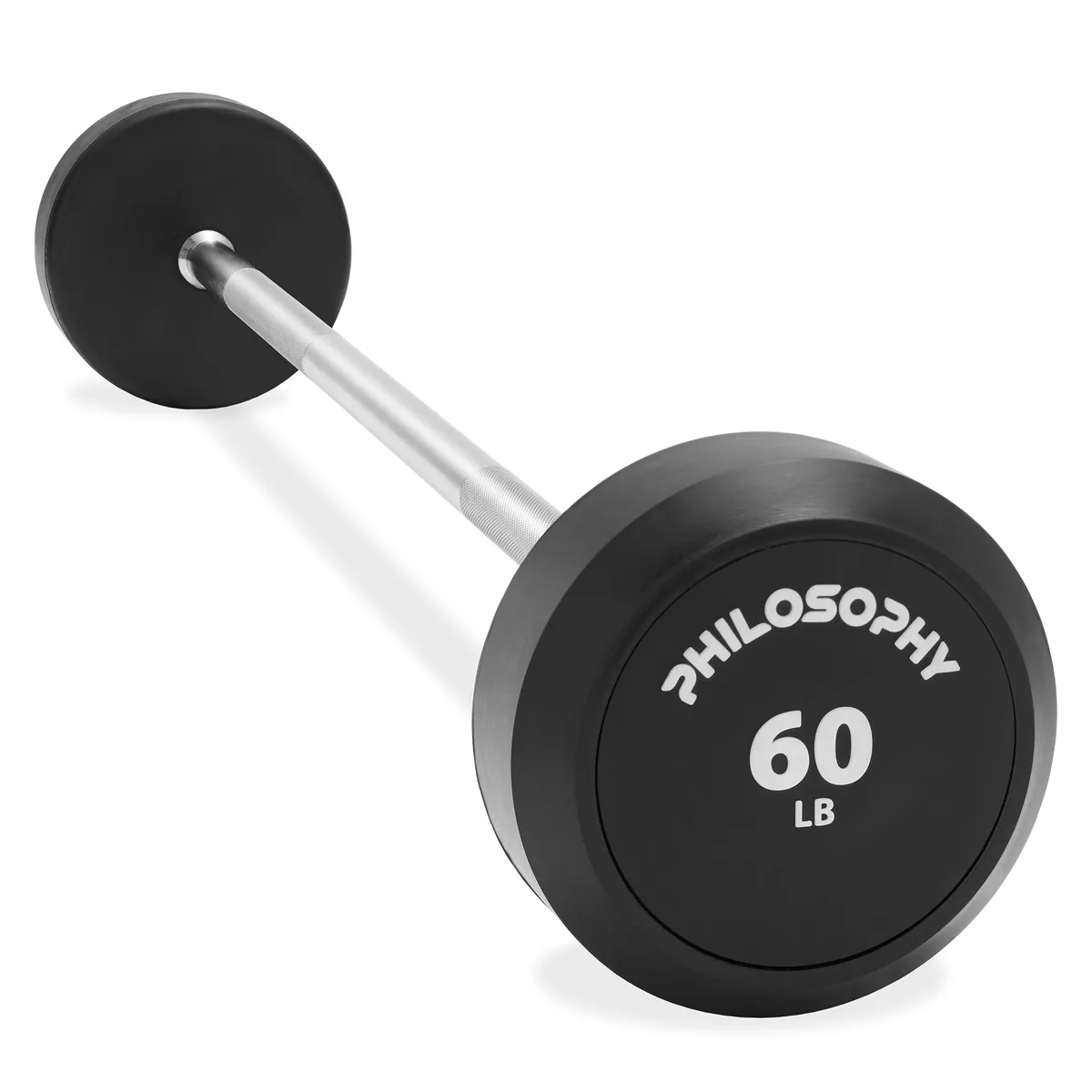 Philosophy Gym Philosophy Gym Fixed Barbell 60 LB 1.1 in diameter — product photo