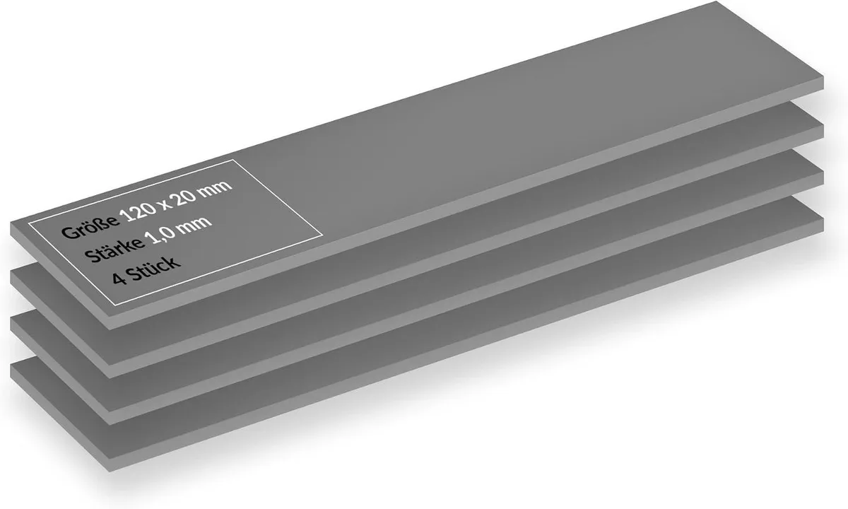 ARCTIC ARCTIC TP-4 Thermal Pad 120x20mm 1.0mm 4 pcs — product photo