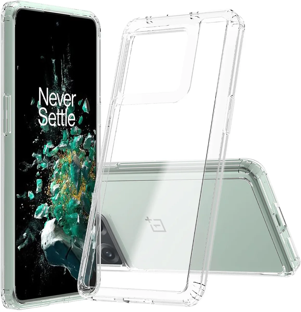 Nakedcellphone Nakedcellphone AquaFlex Clear Hybrid Case for OnePlus 10T (PGP110) — product photo
