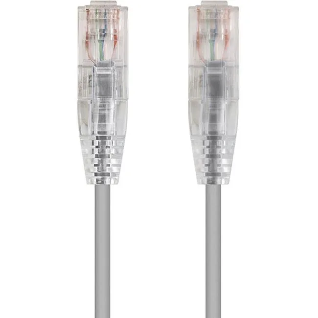 Monoprice Inc. Monoprice Inc. 113529 Cat6 network ethernet cable 3 ft Gray 28AWG 550MHz — product photo