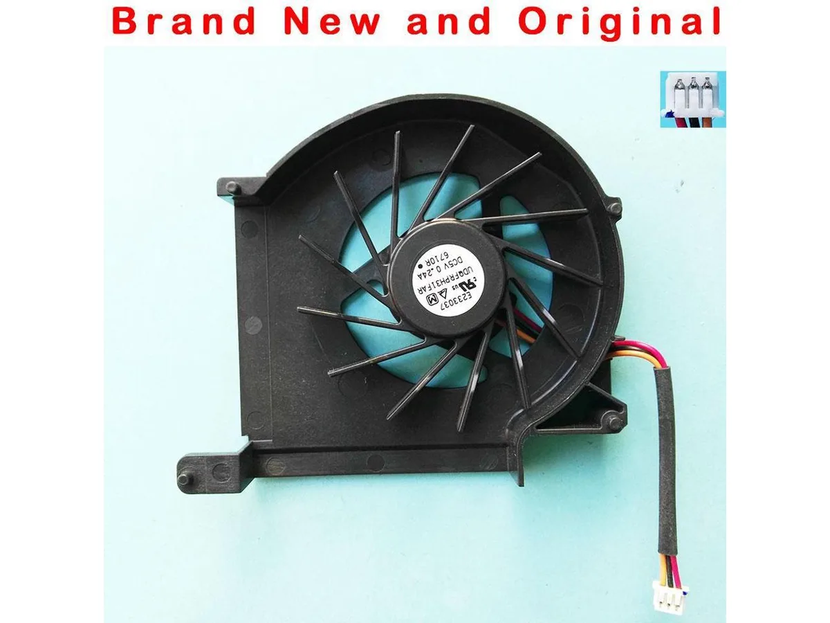 Fans Fans CPU Cooling Fan for Lenovo ThinkPad R60 R60E 42X4913 UDQFRPH31FAR 5V 0.24A — product photo