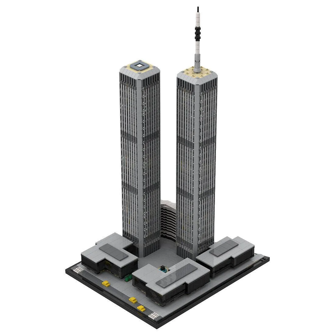 ZITIANYOUBUILD ZITIANYOUBUILD MOC-122768 1/1000 World Trade Center 4850 Parts Educational Building Set — product photo