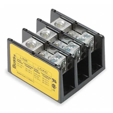 Bussmann Bussmann 16220-3 Industrial Power Supply 3-Pole 14-2/0 AWG 175A 600V — product photo