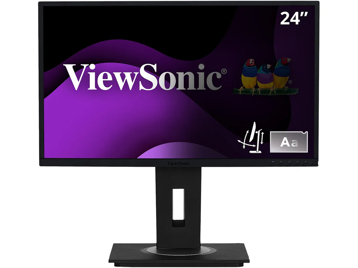 ViewSonic ViewSonic VG2448-PF 24" IPS monitor with built-in privacy filter — product photo