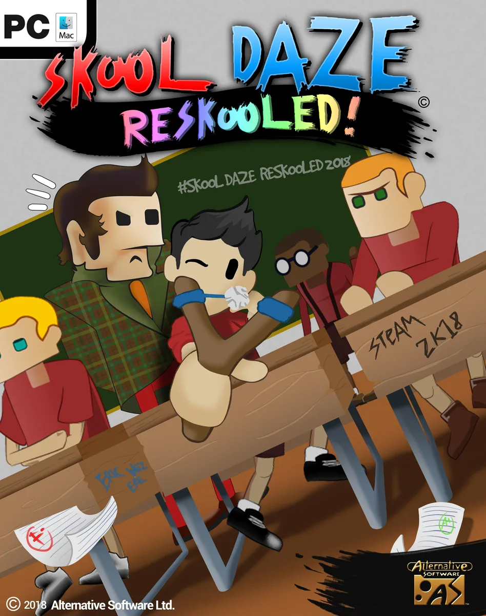 Alternative Software Alternative Software Skool Daze Reskooled Steam downloadable game — product photo