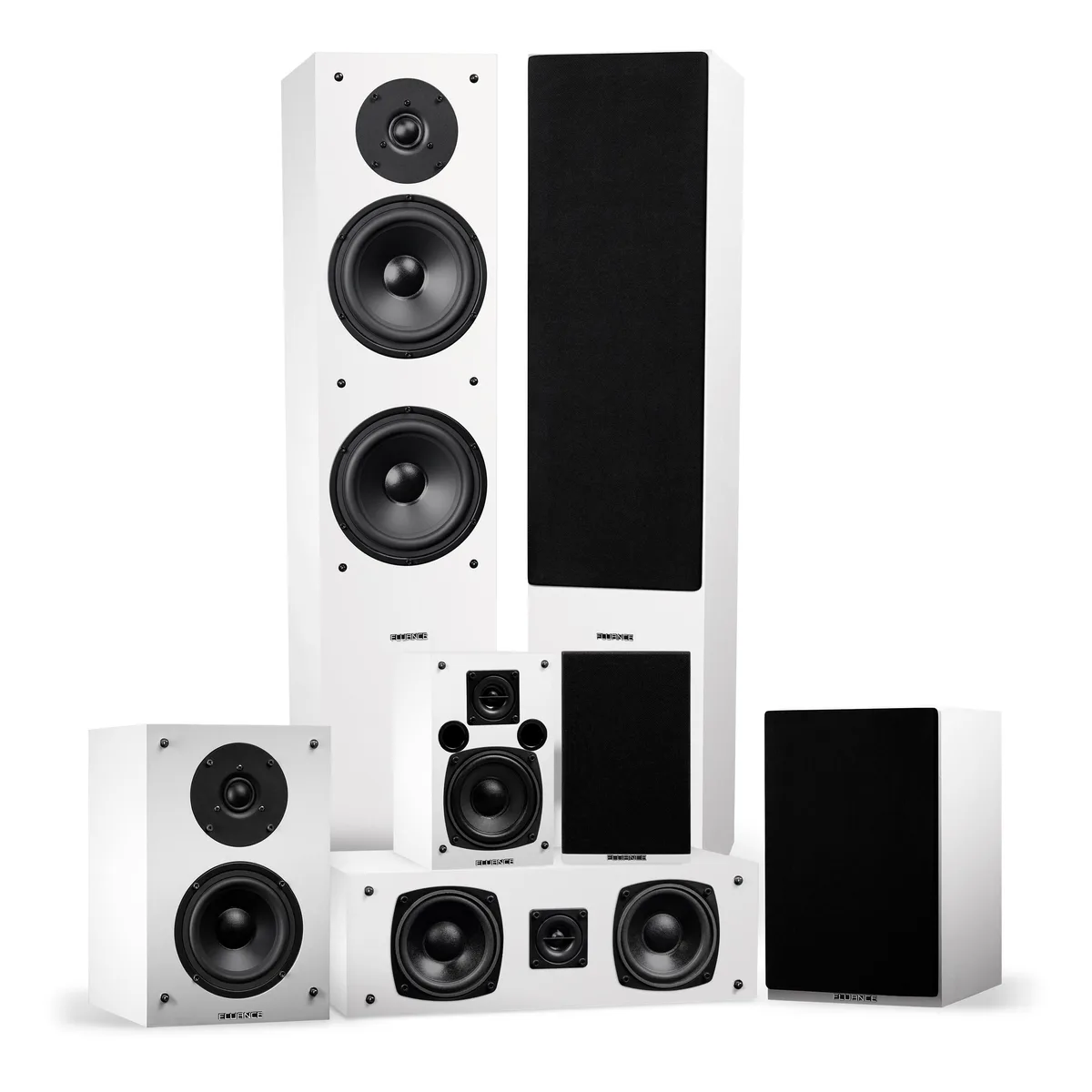 Fluance Fluance SX70WHR 7.0 Home Audio Speaker System White — product photo