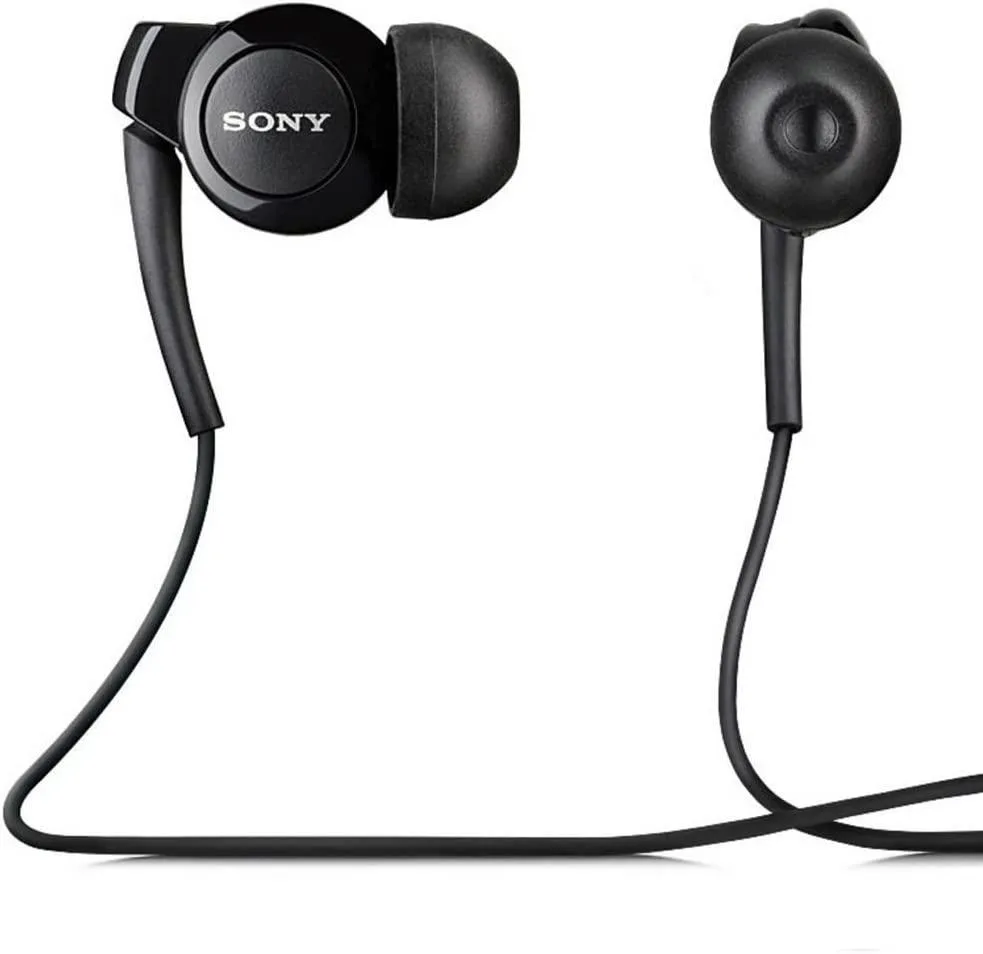 Sony Sony MH-EX300AP Earbud Headset Black — product photo