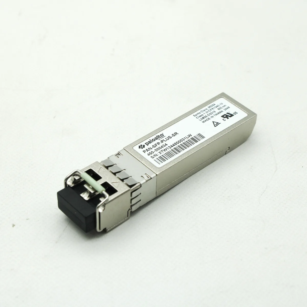 Palo Alto Palo Alto PAN-SFP-PLUS-SR 10GBASE-SR SFP+ Transceiver — product photo