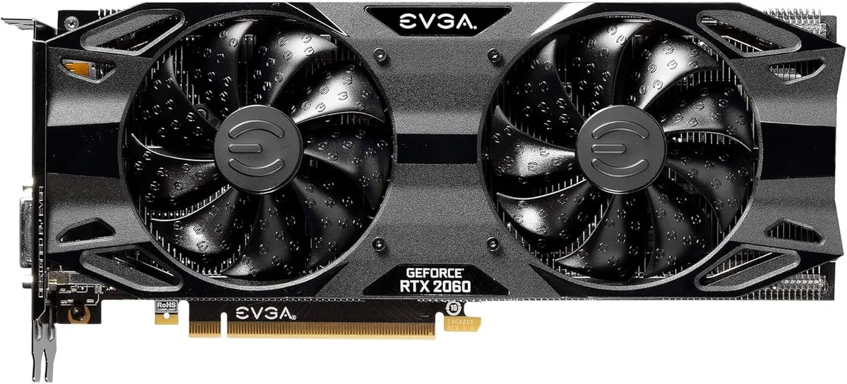 EVGA EVGA 06G-P4-2065-KR GeForce RTX 2060 6GB graphics card — product photo