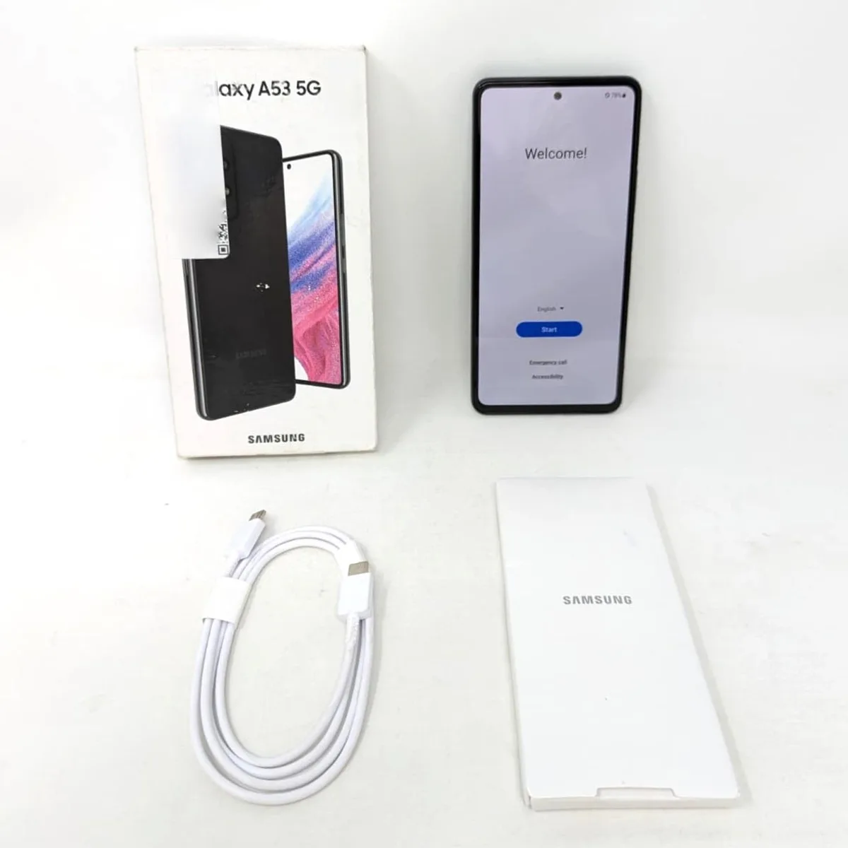 SAMSUNG SAMSUNG Galaxy A53 5G SM-A536U 128GB 6GB RAM Black cell phones - no contract — product photo