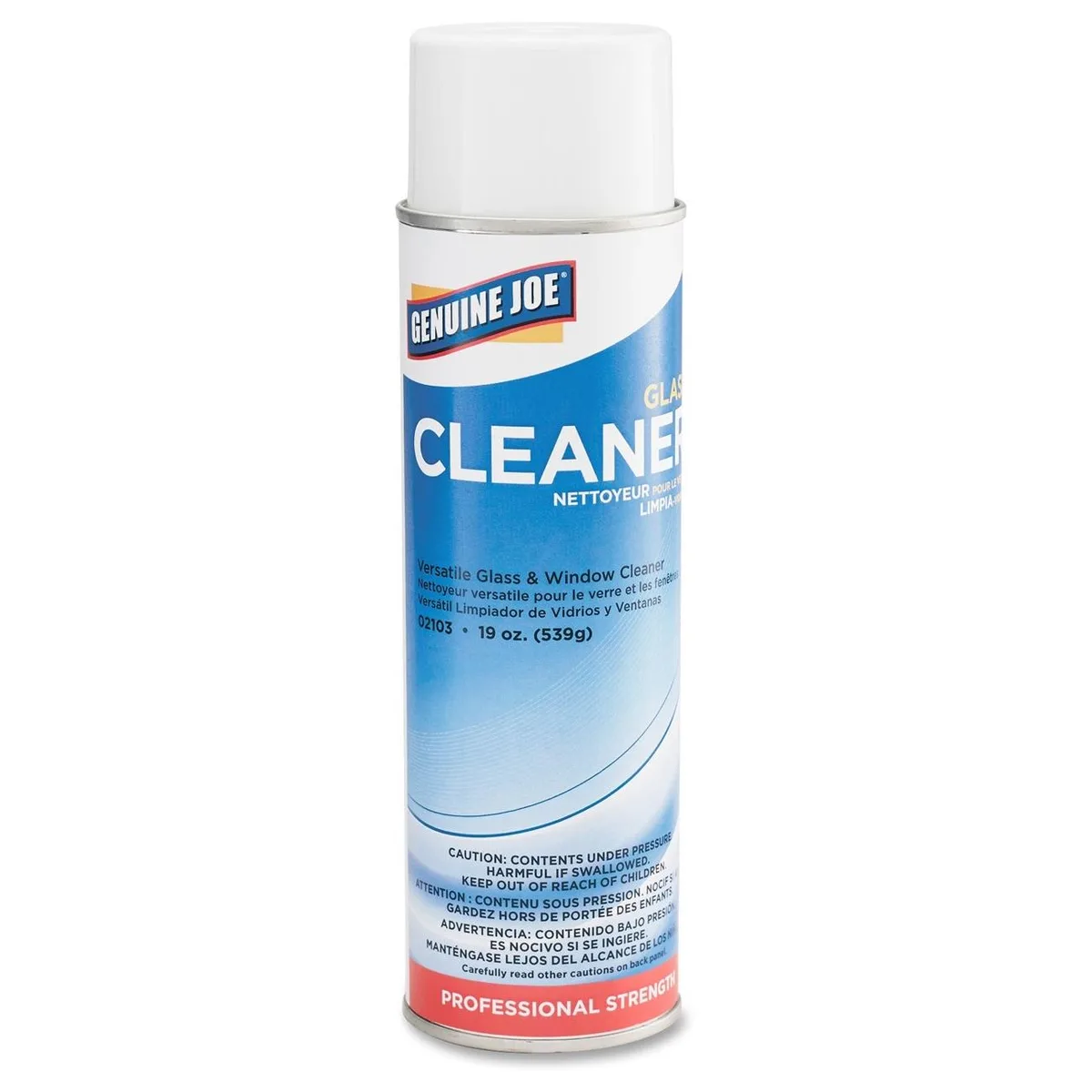 Genuine Joe Genuine Joe 02103CT Glass Cleaner Aerosol 19 oz 12 Carton — product photo