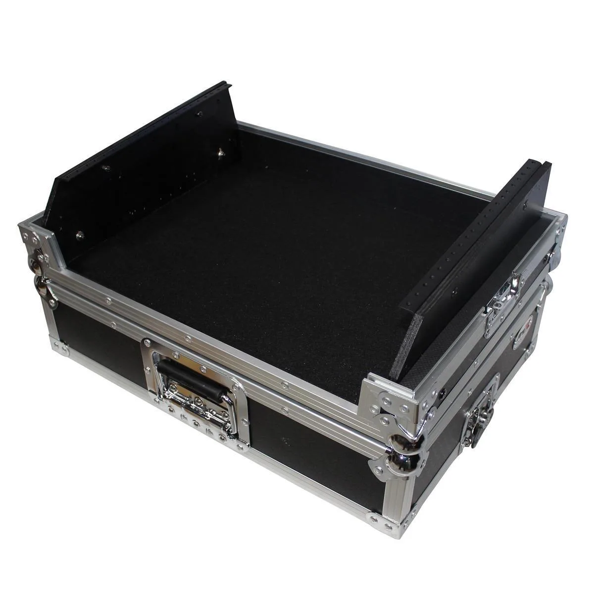 ProX ProX X-19MIX7U ATA-300 19" 7U Top Slant Rackmount Case for Gemini CDM-4000, Silver on Black — product photo