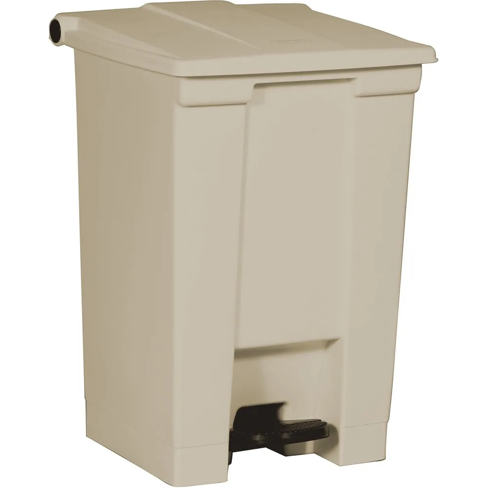 Rubbermaid Commercial Rubbermaid Commercial 614400BG 12 gal Step-On Waste Container Beige — product photo