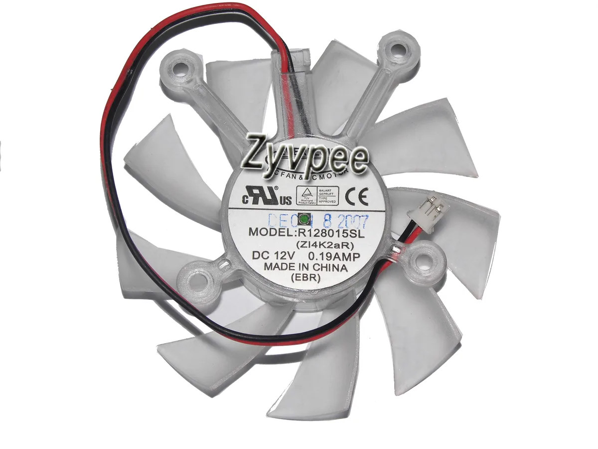 Zyvpee Zyvpee R128015SL 12V .19A frameless case fan — product photo