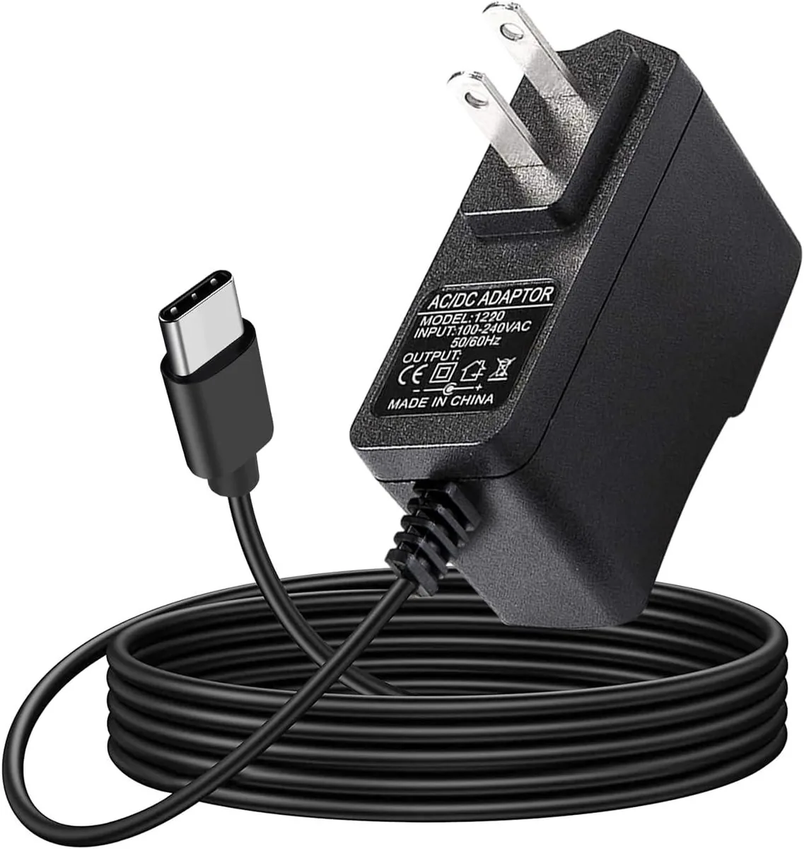 VOVOV VOVOV 12V USB-C AC Adapter for AVAPOW A58 A68 A28 A08 A18 — product photo