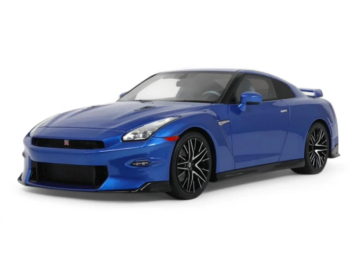 GT Spirit GT Spirit 2024 Nissan GT-R Skyline Edition Bayside Blue Metallic 1/18 hobby collectible — product photo