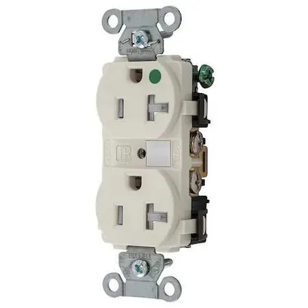 Hubbell Incorporated Hubbell Incorporated 8300LATRA 20A 125V duplex line protection — product photo