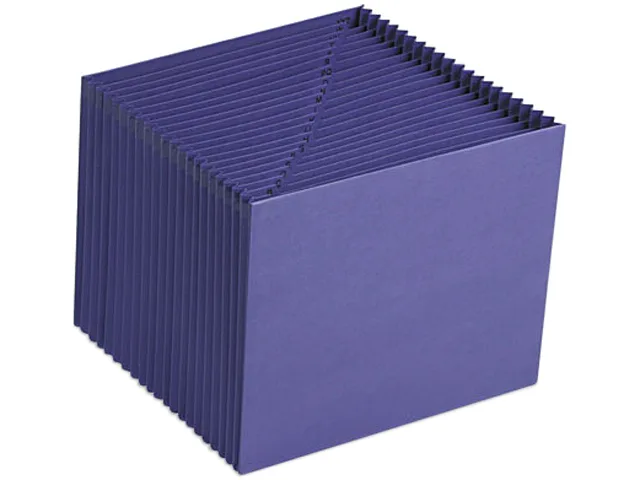 Smead Smead 70721 File Folder 21 Pocket Letter Purple — product photo