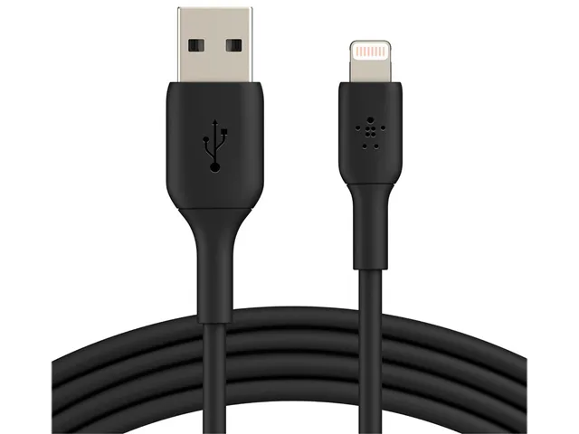 Belkin Belkin CAA001bt2MBK BOOST CHARGE Black Lightning Cable 6.56 ft (2.0 m) — product photo