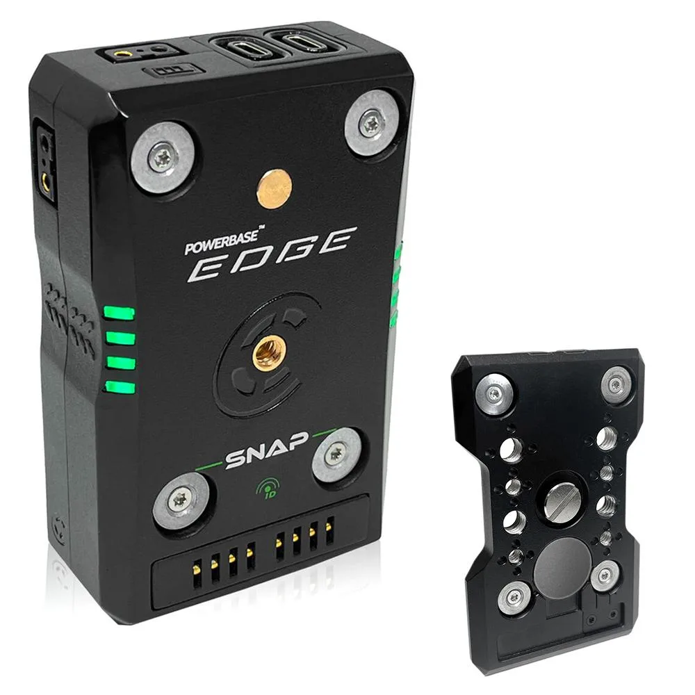 CORE CORE Powerbase EDGE SNAP 49Wh V-Mount Battery Pack with Quick Release Plate — product photo
