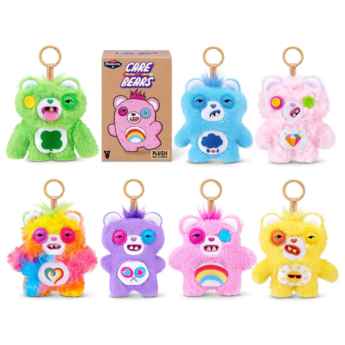 Zuru Zuru Fuggler x Care Bears 5 Inch Plush Keyring Blind Box — product photo