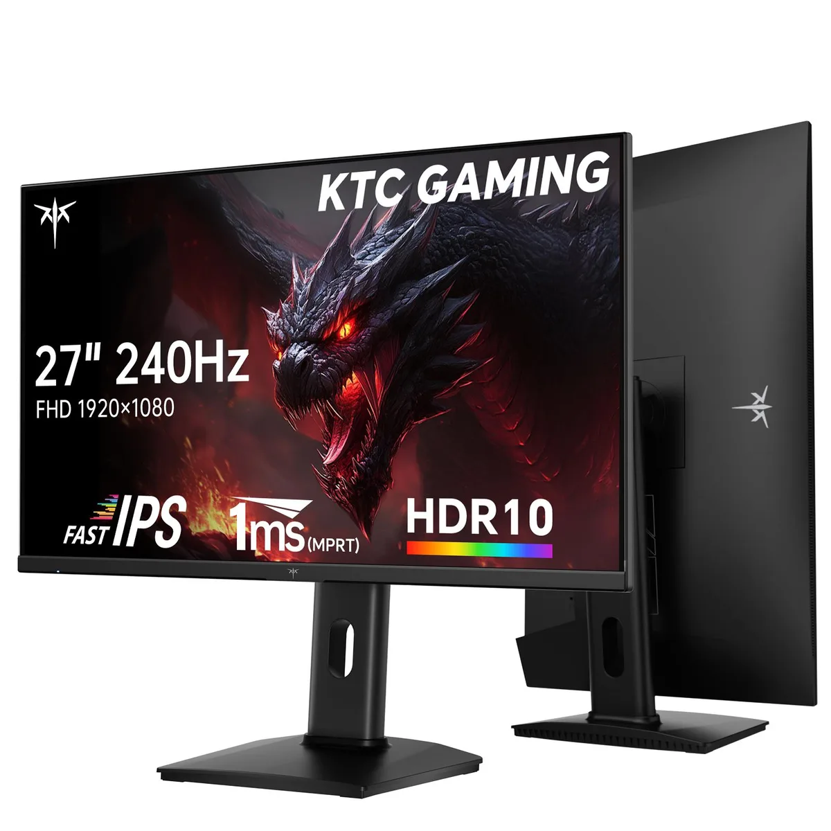 KTC KTC H27F7 27" 240Hz FHD Fast IPS Gaming Monitor — product photo