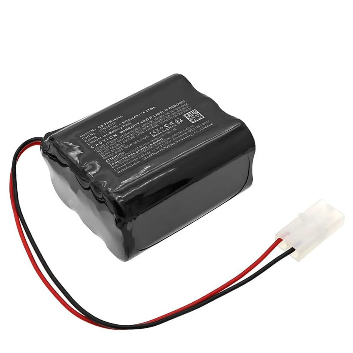  Cameron Sino Foxpro LITH/CHG PN34318 6700mAh 11.1V battery — product photo