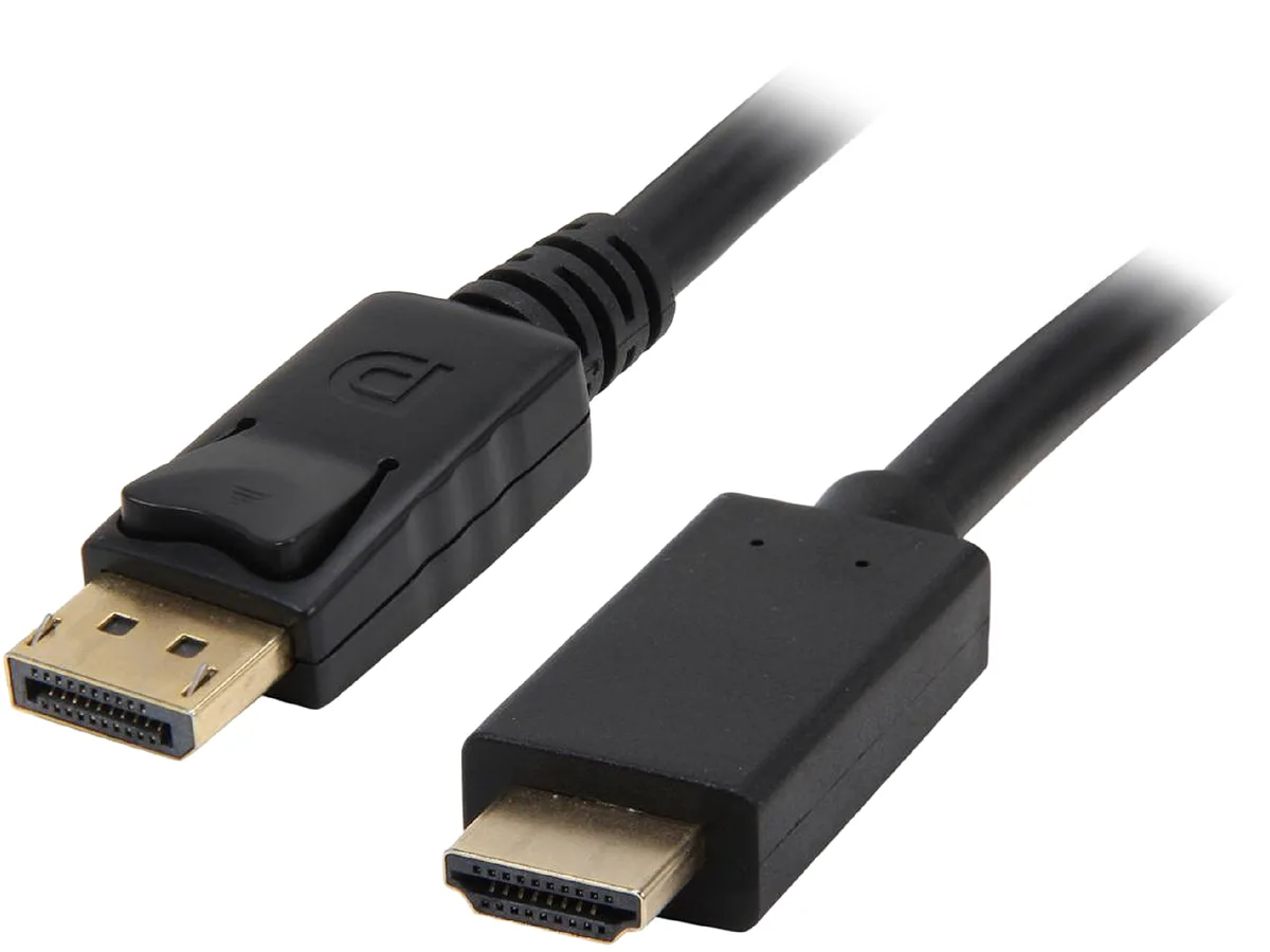 Kaybles Kaybles DP-HDMI-10-2P displayport cable 10 ft 2 pack 4K 30Hz — product photo