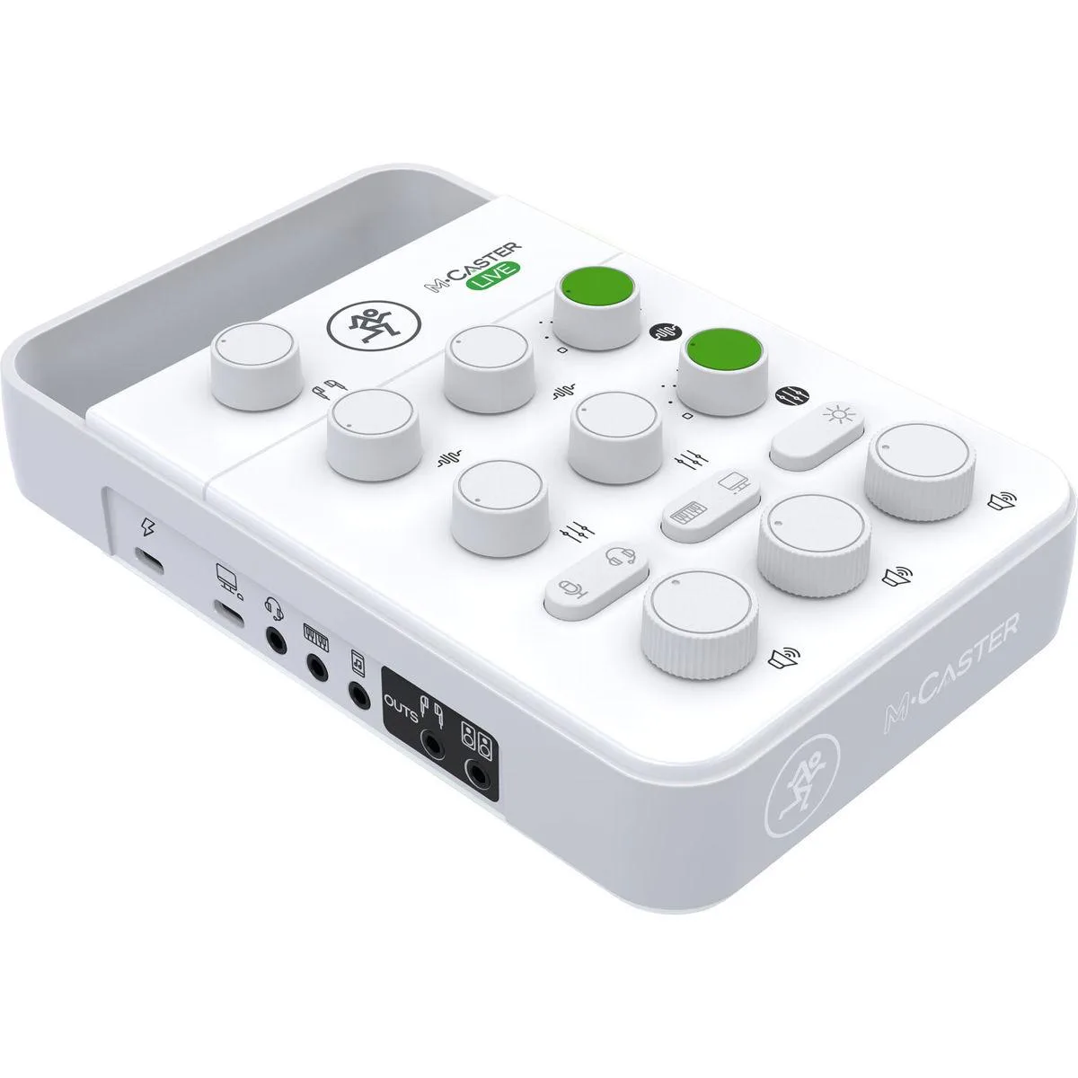 Mackie Mackie M Caster Live Portable Audio Mixer White — product photo